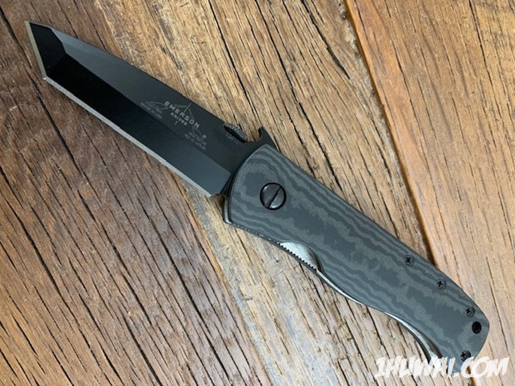 Emerson 爱默生 CQC-7BW Black Richlite BF 战术折刀