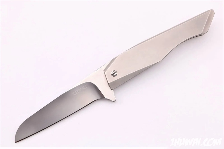 GTC 定制 钛合金一体柄​ S35VN Flipper 