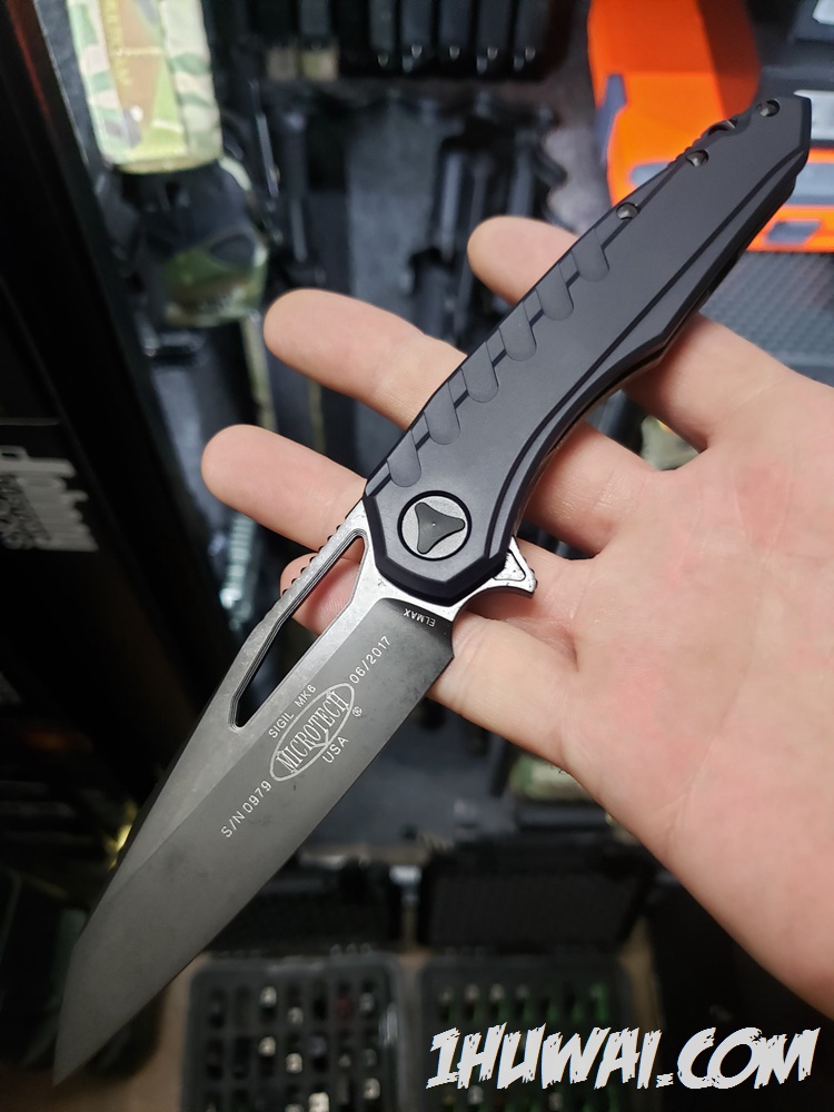 Microtech 微技术 Sigil Elmax DLC “魔符” Flipper