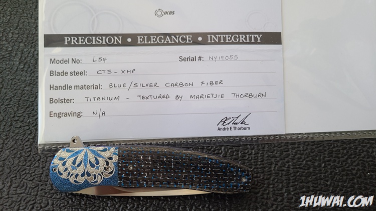 Andre Thorburn 安德烈·索伯恩 L54  CTS-XHP 钢