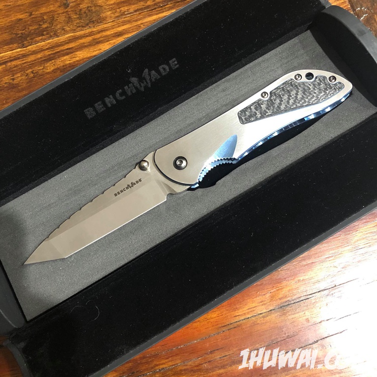 Benchmade 蝴蝶 910Ti Gold class CPM-S30V钢 全球限量100