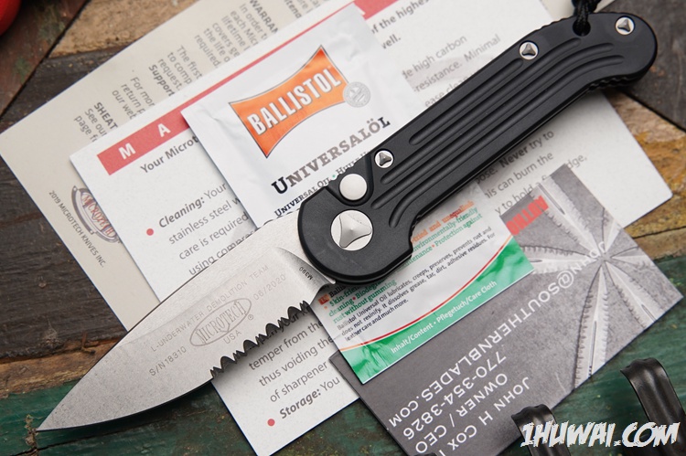 Microtech  微技术 LUDT 135-11 M390 石洗半齿 侧跳