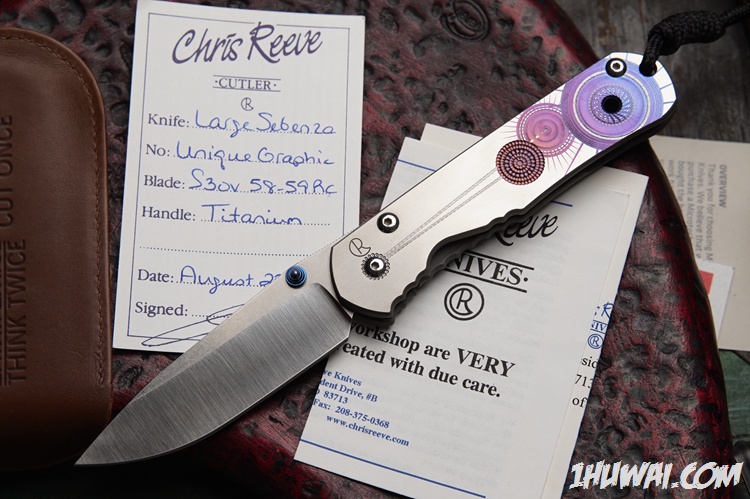 克里斯·里夫（Chris Reeve） CRK 克里斯.里夫 2004  Large UG Regular S30v 大标沙 