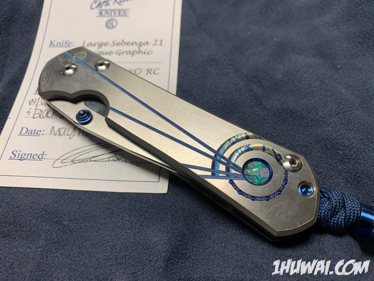 克里斯·里夫（Chris Reeve）Large Sebenza 21 UG 蛋白石镶嵌