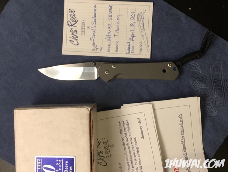 Chris Reeve 克里斯.里夫 Small P Sebenza ATS-34  小P沙