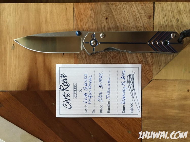 Chris Reeve 克里斯.里夫 2002 大标沙 Large Unique Graphic Regular Sebenza 