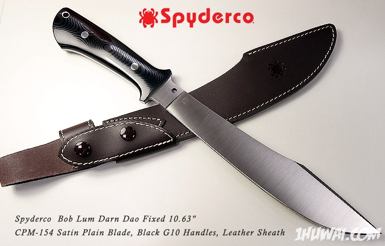 Spyderco 蜘蛛 FB41GP Bob Lum Darn Dao CPM-154 长41