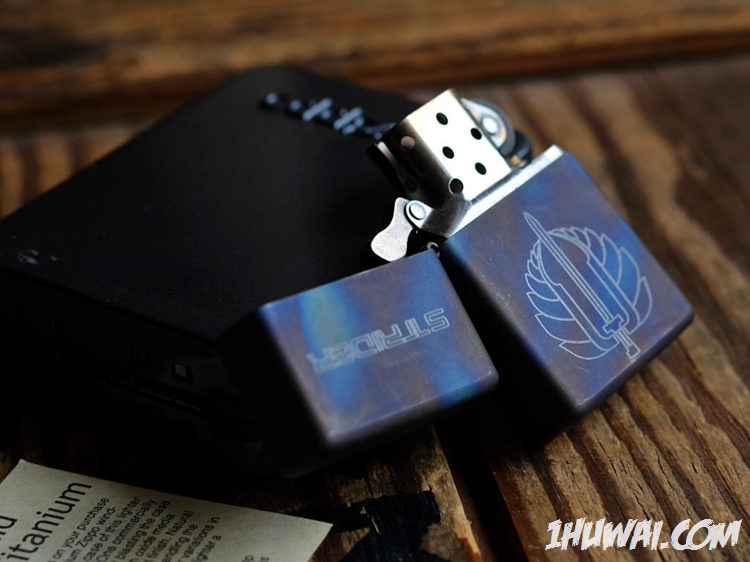 Strider 挺进者定制版 Titanium Zippo 全球限量2支