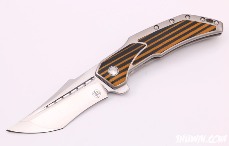 Todd Begg 托德·贝格 定制 #Astio CTS-XHP钢 镜面 Unique Micarta ​ 陶瓷IKBS轴承