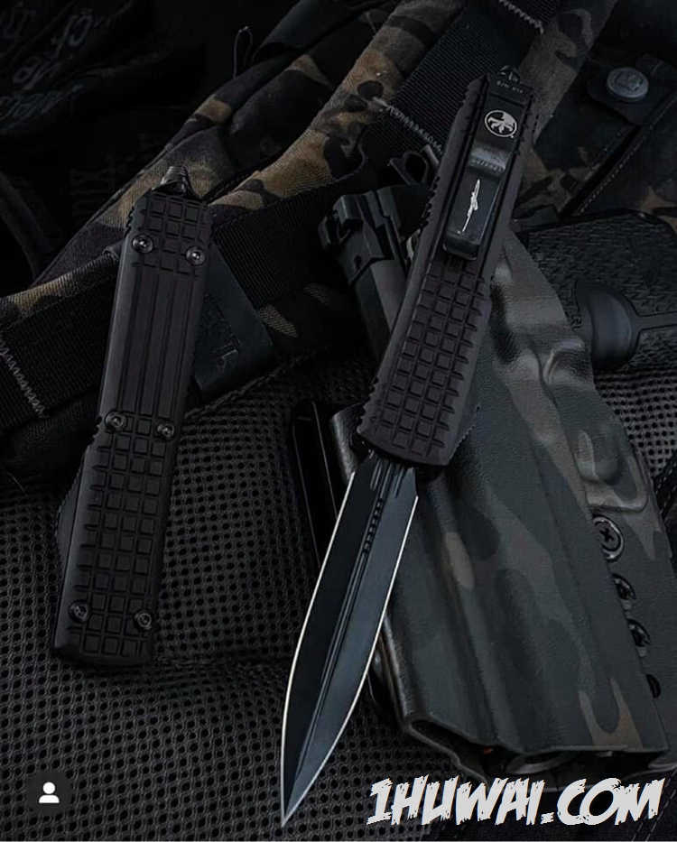 Microtech 微技术 Ultratech DLC Tanto Frag M390 双刃 海军版UT 超智​