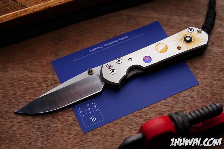 ChrisReeve（克里斯.里夫）Large sebenza21 Solar System Unique  “太阳系” 21大沙 