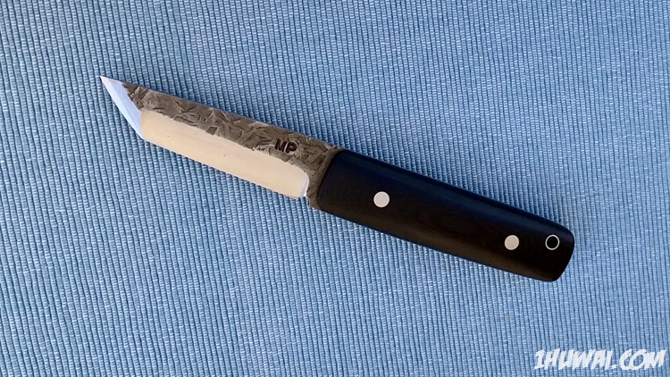 Matt Paul 马特·保罗 Tanto 80CrV2钢 黑色G10柄