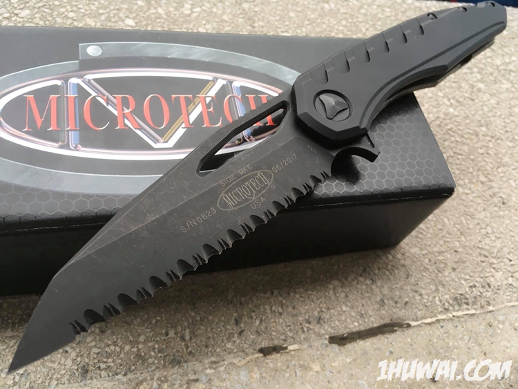 Microtech 微技术 Sigil MK6 ELMAX钢 DLC全齿