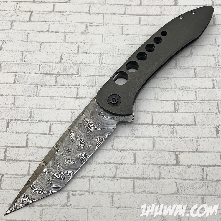 JI Knives 乔纳斯·伊格莱西亚斯（Jonas Iglesias）手工 Lycan “狼人” 大马士革