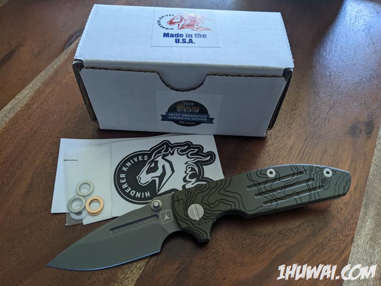 Hinderer 辛德勒&TAD战术 合作版 Dauntless Compact “无畏”20CV钢