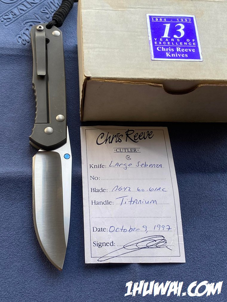 Chris Reeve 克里斯.里夫  1997年 BG42 Regular Sebenza 大标沙