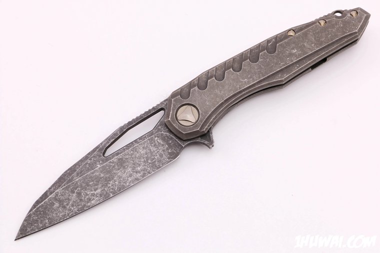 Marfione 微技术大剑标 2016年 Sigil “魔符”MK6  M390  Fallout Finish w/ Copper Plate放射处理